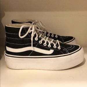 platform van high tops